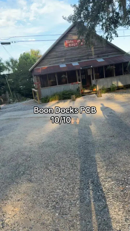 Boon Docks in Panama City Beach showing review, visit, video by sabmademebuyit on TikTok