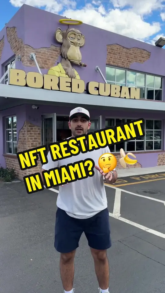 Bored Cuban Brickell in Miami showing restaurant visit, cuban food, video by mr.eats305 on TikTok