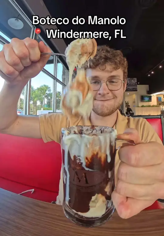 Boteco do Manolo Windermere in Windermere showing food review, polenta frita, casquinha de caranguejo, brie and pepper jelly pastel, calabresa and mozzarella pastel, costela pastel, moqueca, video by itsryansreview on TikTok