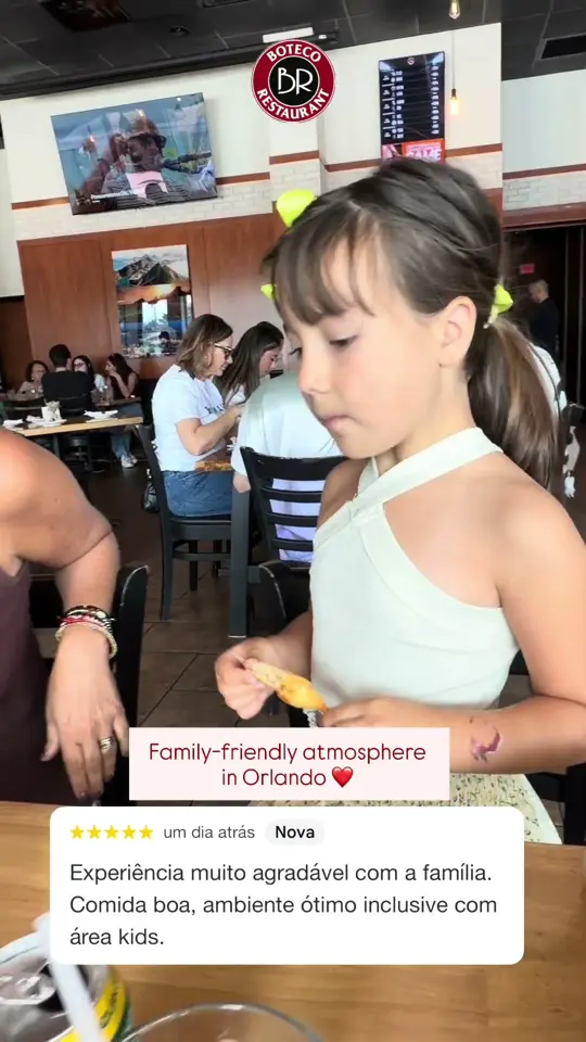  in Florida showing restaurant visit, brazilian cuisine, video by BOTECO RESTAURANT on YouTube