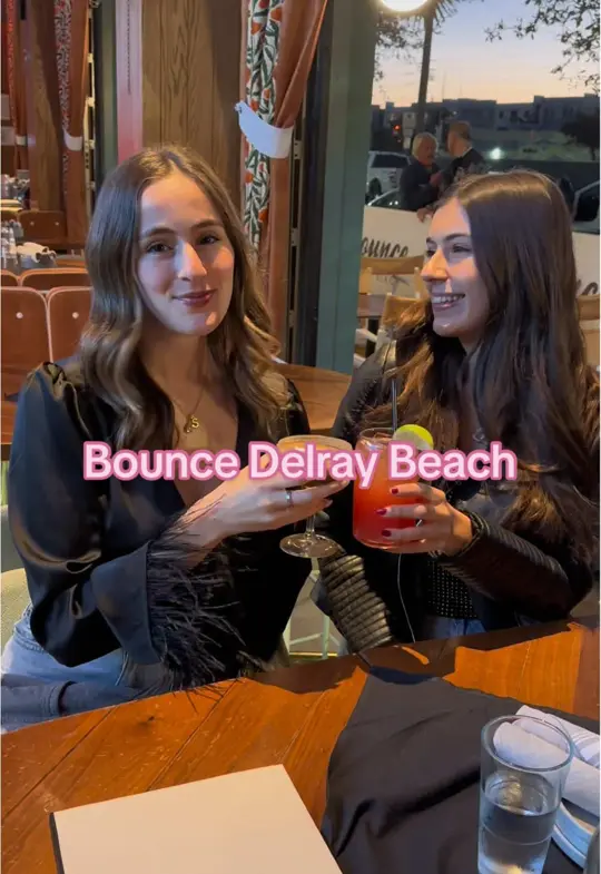 Bounce Delray Beach in Delray Beach showing sports bar, atmosphere, video by healthywithdani on TikTok