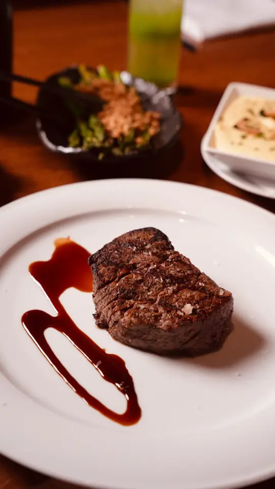  in Florida showing steak, dining experience, service, video by Bourbon Steak on Facebook