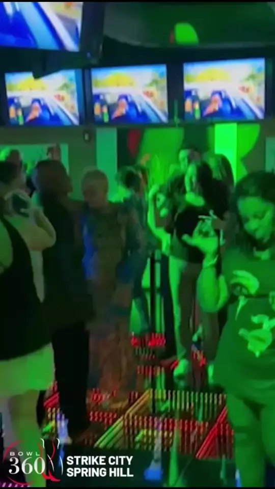 Bowl 360 Strike City Spring Hill in Spring Hill showing latin night, dancing, video by Bowl 360 Strike City Spring Hill on Facebook