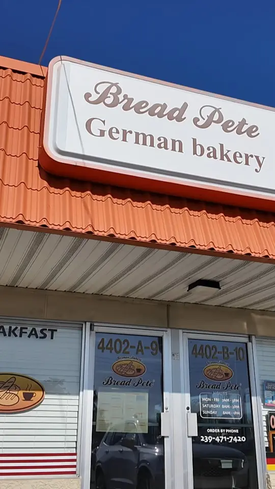 Bread Pete in Cape Coral showing bakery, pastries, sandwiches, breakfast, german bakery, video by Bread Pete Bakery & Cafe on Facebook