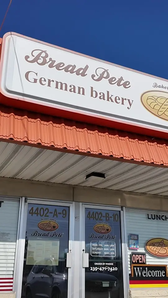Bread Pete in Cape Coral showing bakery, pastries, sandwiches, video by breadpetebakery on TikTok