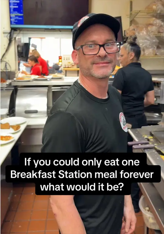 Breakfast Station in Ocala showing meal, breakfast, video by breakfaststation on TikTok
