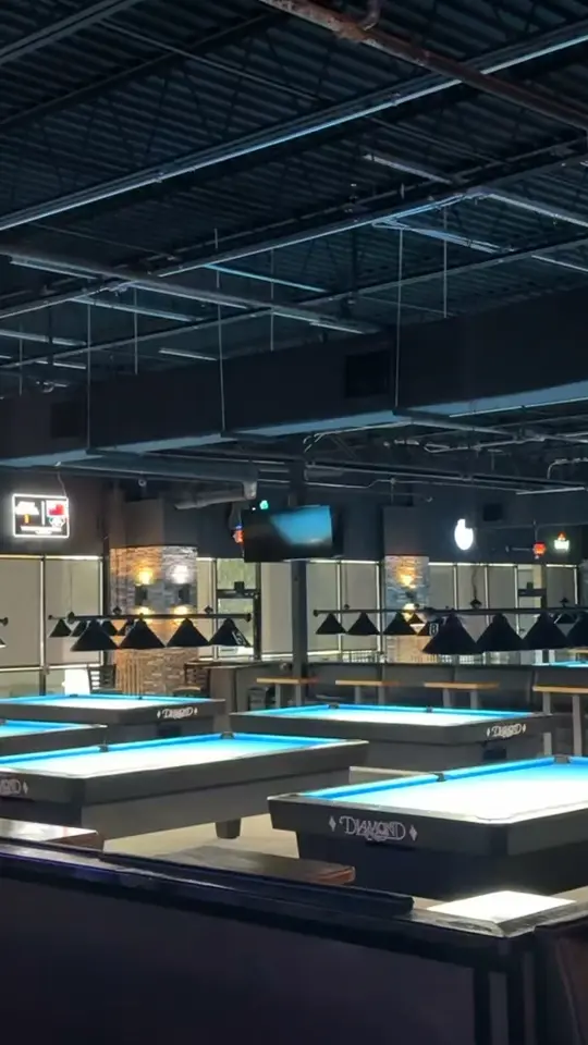 Brewlands Bar & Billiards in Clearwater showing pool, darts, food, video by Larry Walthall on Facebook