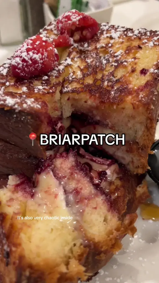 Briarpatch Restaurant in Winter Park showing food review, atmosphere, visit, video by tiffany.briggss on TikTok