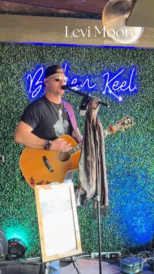 Broken Keel in Savannah showing live music, levi moore, video by Broken Keel on Facebook