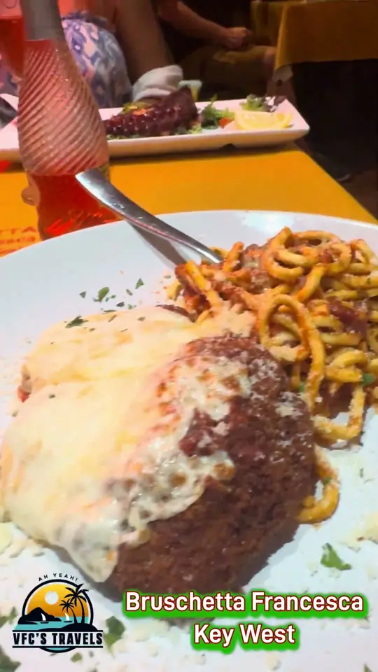 Bruschetta Francesca in Key West showing review, visit, video by VFC’s Travels on YouTube