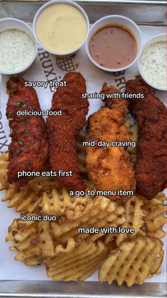 Bruxie in Athens showing waffles, bruxie waffles, video by bruxiewaffles on TikTok