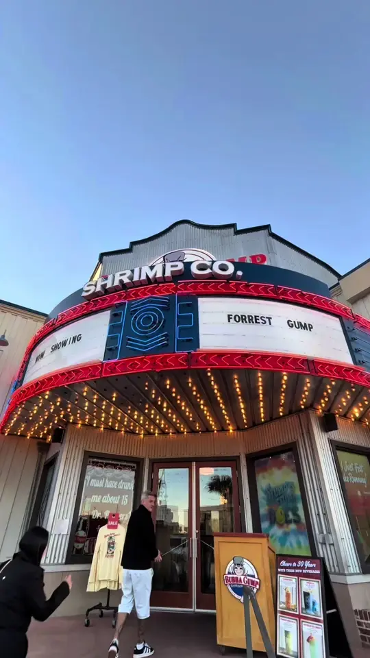 Bubba Gump Shrimp Co. on TikTok, video by anahsinclair