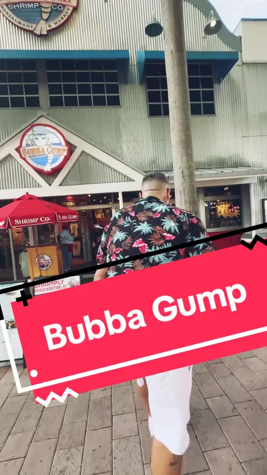 Bubba Gump Shrimp Co. in Madeira Beach showing restaurant, shrimp, video by blocki.tv on TikTok