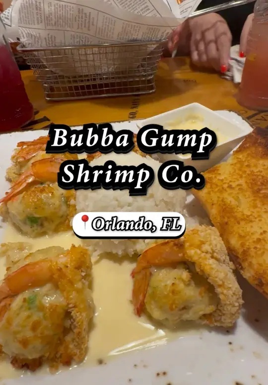 Bubba Gump Shrimp Co. in Madeira Beach showing food, shrimp, video by glennking_439 on TikTok