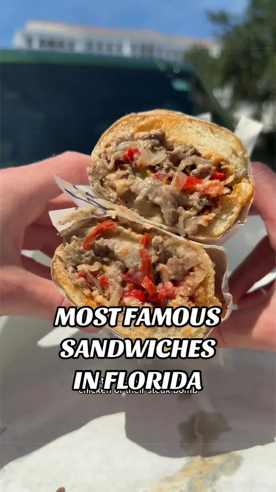 Buccan in Coral Gables showing sandwich, steak, video by maxeatsss on TikTok