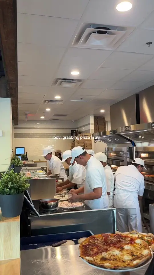 Buckhead Pizza Co. in Atlanta showing pizza, visit, review, video by atllovesmo on TikTok
