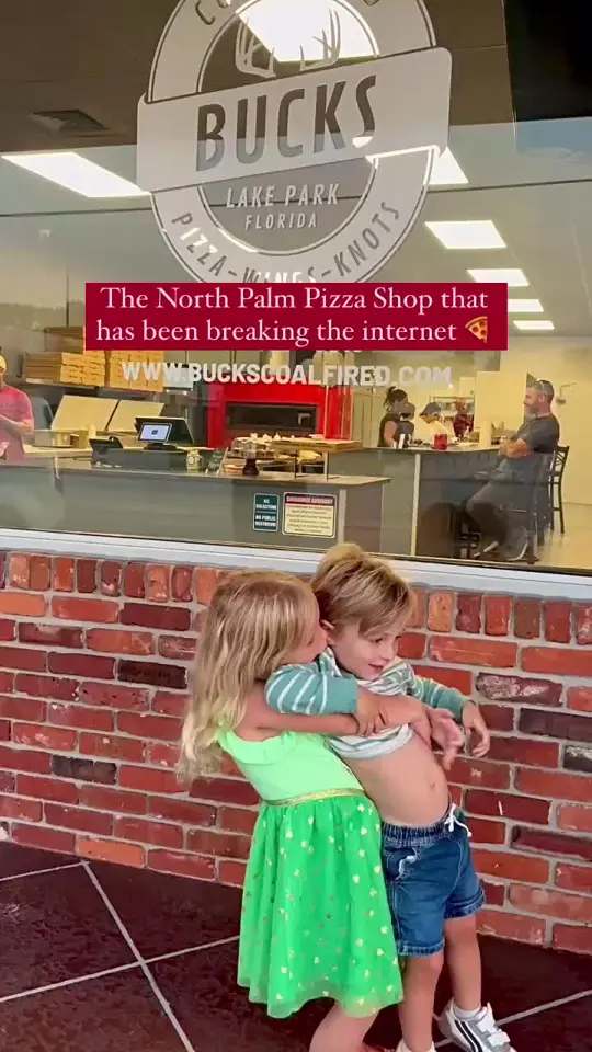 Bucks Coal Fired Pizza in North Palm Beach showing pizza, venison pizza, video by chelsea.fetter on TikTok