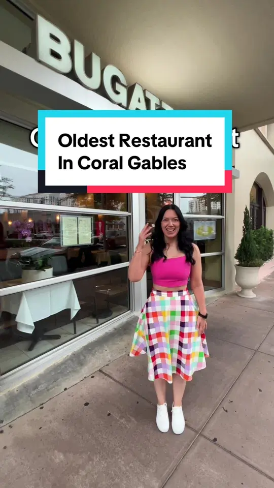 Bugatti Bistro - Italian Restaurant Coral Gables in Coral Gables showing review, visit, handmade pasta, lasagna, fried calamari, meat balls, lobster ravioli, prix fixe menu, video by coralgableslove on TikTok