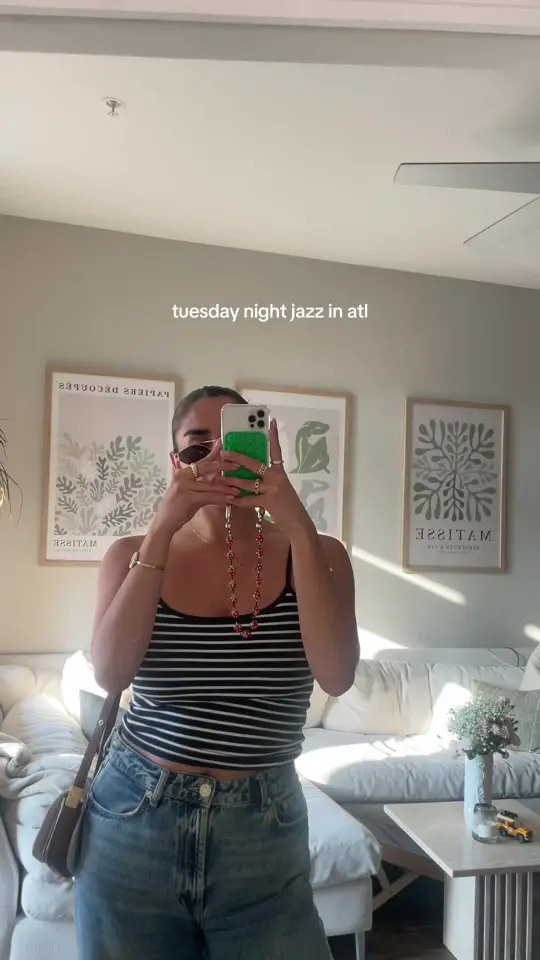 Burle's Bar in Atlanta showing live music, jazz night, video by tara.abdi on TikTok