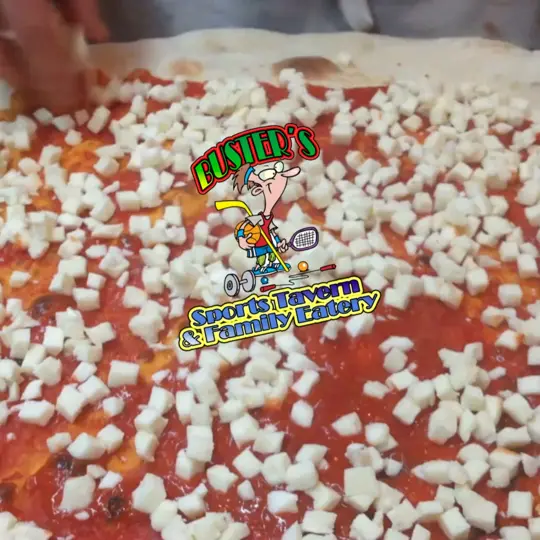 Buster's Sports Tavern in Fort Myers showing pizza, pepperoni pizza, video by Buster's Sports Tavern on Facebook