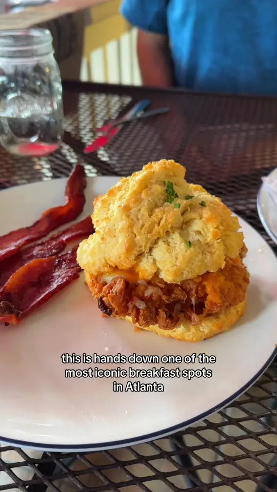 Buttermilk Biscuit in Atlanta showing food, biscuits, video by atlpeachyeats_ on TikTok