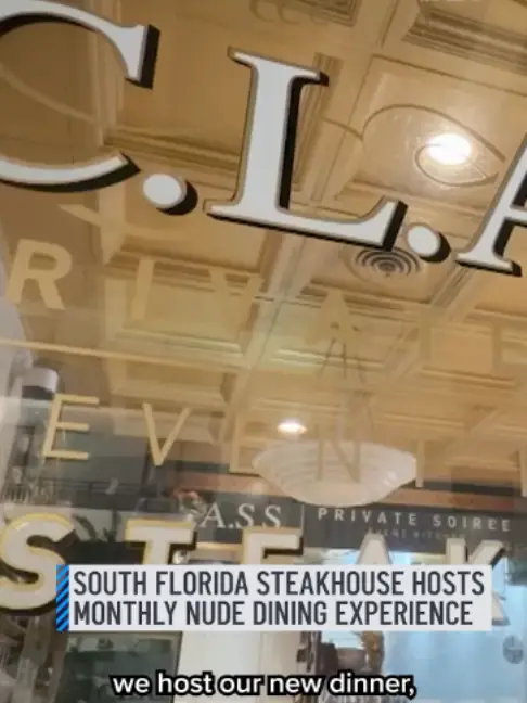C.L.A.S.S. Soiree Steakhouse in Hollywood showing review, visit, video by nbcsouthflorida on TikTok