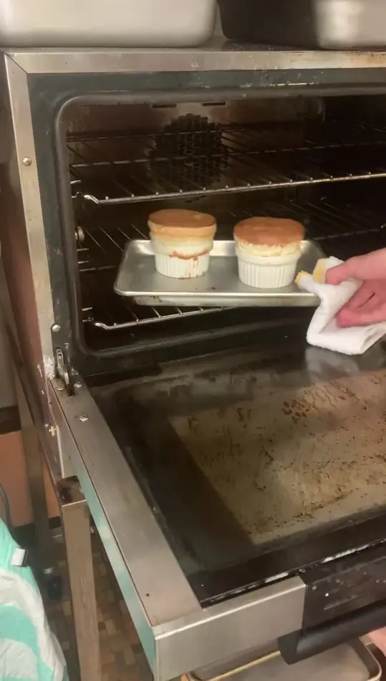 Côte France in Venice showing food, grand marnier souffle, video by Côté France, French Restaurant, Venice,  on Facebook