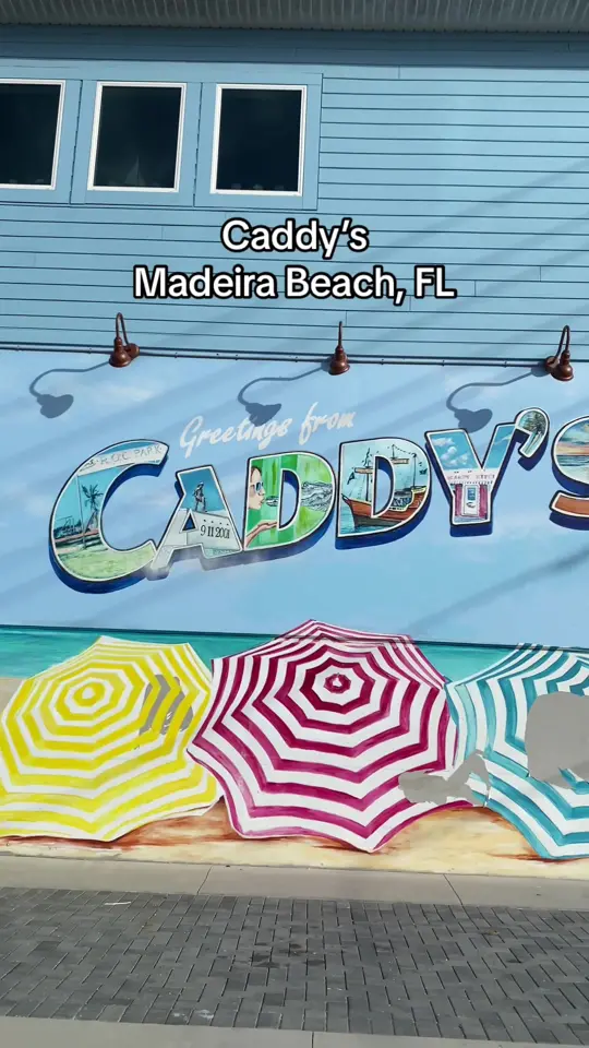 Caddy's Treasure Island in Treasure Island showing visit, beachfront restaurant, lunch, video by guyanesechai on TikTok