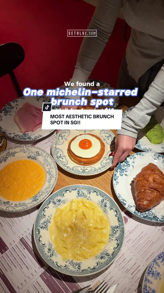 Cafe Bonjour in South Miami showing review, visit, video by sethlui.com on TikTok