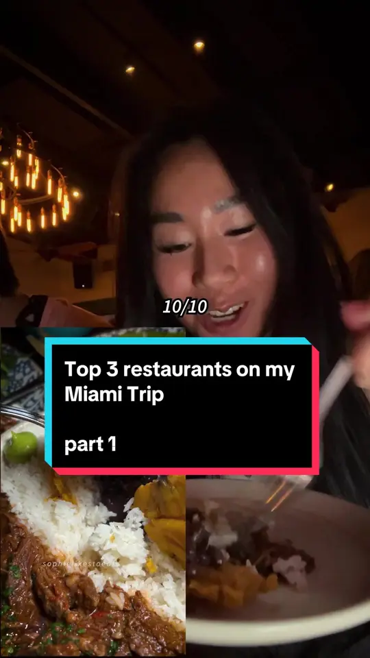 Cafe La Trova in Miami showing whole fried red snapper, steak empanadas, skirt steak ropa vieja, video by sophielikestoeat on TikTok