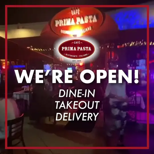  in Florida showing restaurant, reservation, video by Cafe Prima Pasta on Facebook