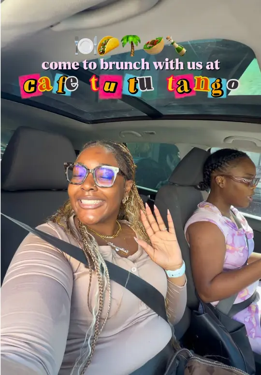 Cafe Tu Tu Tango in Orlando showing brunch, cafe visit, video by annlhaurelie on TikTok