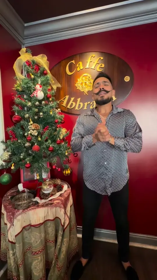 Caffe Abbracci in Coral Gables showing live music, performance, video by Caffe Abbracci on Facebook