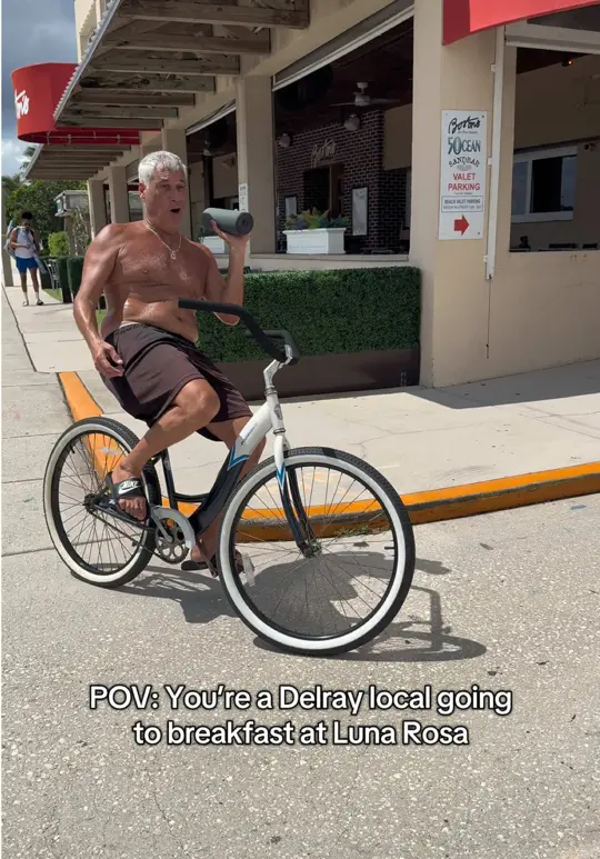 Caffe Luna Rosa in Delray Beach showing breakfast, local breakfast spot, video by shelby.seidler on TikTok