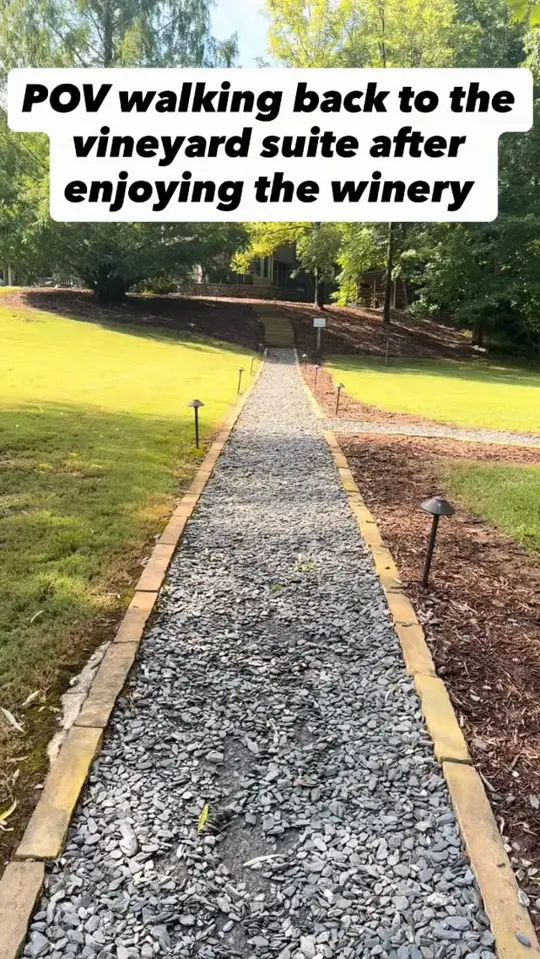 Cairn View Winery in Jasper showing wine tasting, vineyard views, wine country getaway, video by Bent Tree Lodge & Vineyard on Facebook