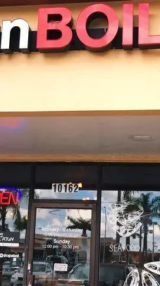 Cajun Boil Seafood Restaurant West Flagler in Miami showing dine-in service, online ordering, pickup, video by Cajun Boil on Facebook