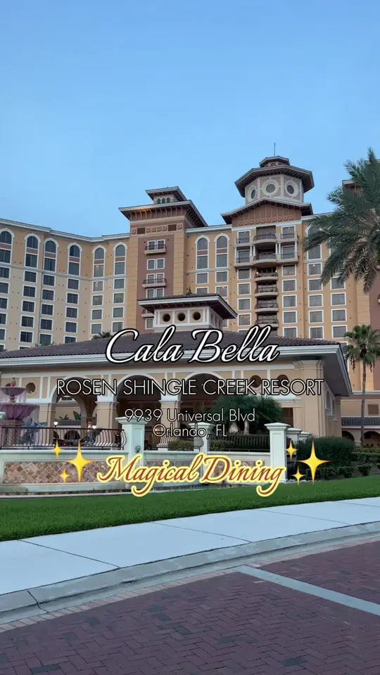 Cala Bella in Orlando showing restaurant visit, octopus, pasta, swordfish, pistachio cheesecake, video by paigepbryant on TikTok
