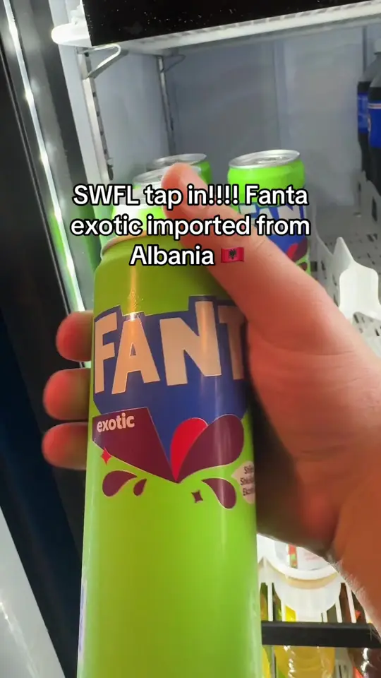 Calabria Pizza & Gyros in Bonita Springs showing drink, fanta exotic, video by 239calabriapizza on TikTok