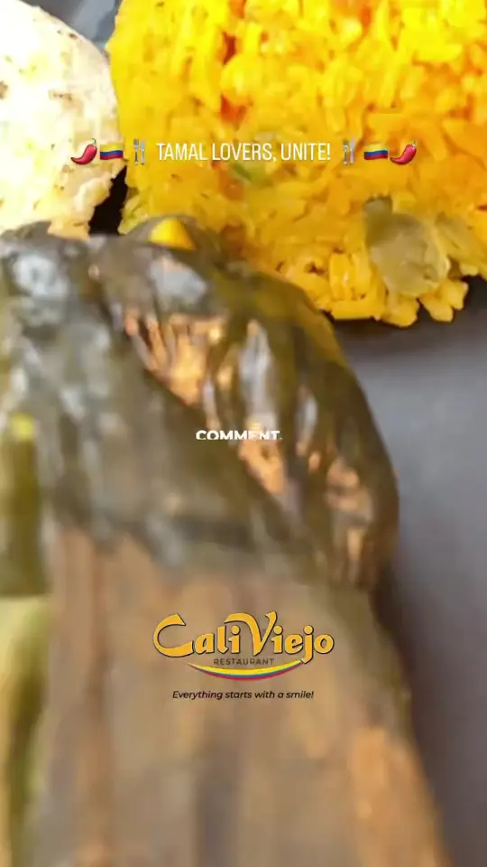 Cali Viejo Restaurant in Brandon showing food, colombian tamales, video by CALI VIEJO RESTAURANT on Facebook