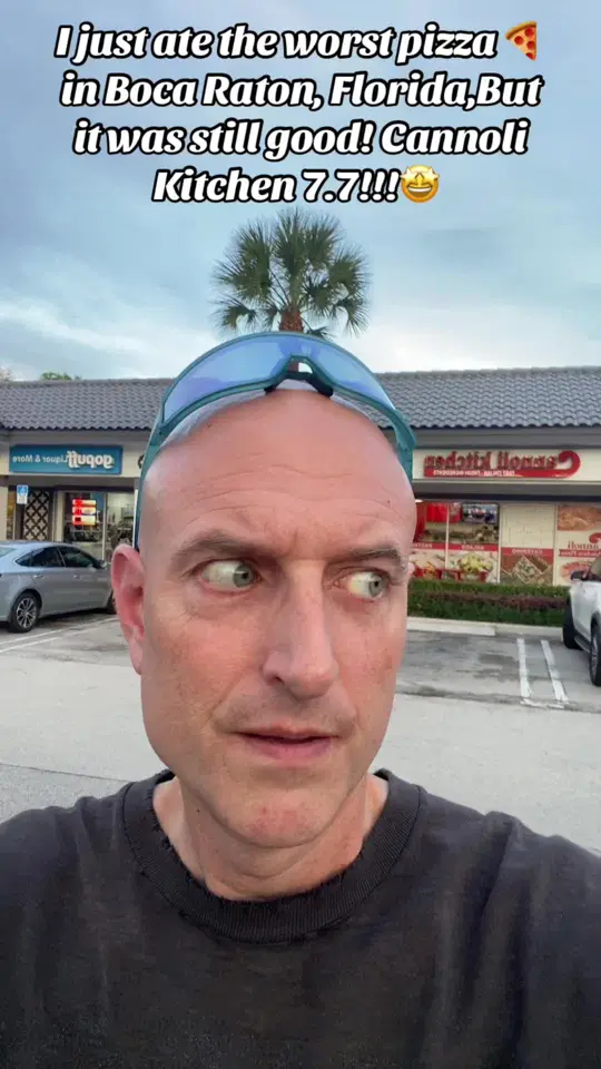 Cannoli Kitchen in Boca Raton showing review, pizza, video by mr..perfect362 on TikTok