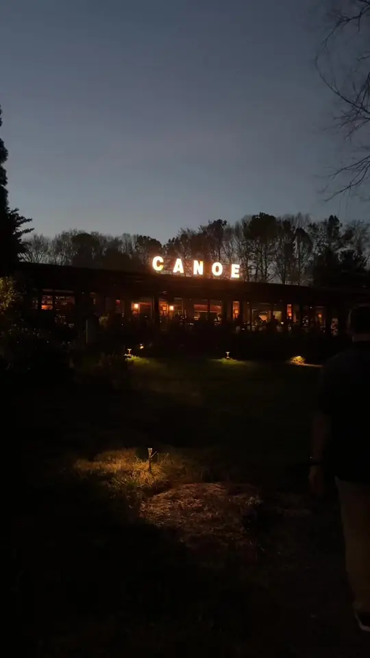 Canoe in Atlanta showing birthday dinner, restaurant visit, video by kendalltaytay on TikTok