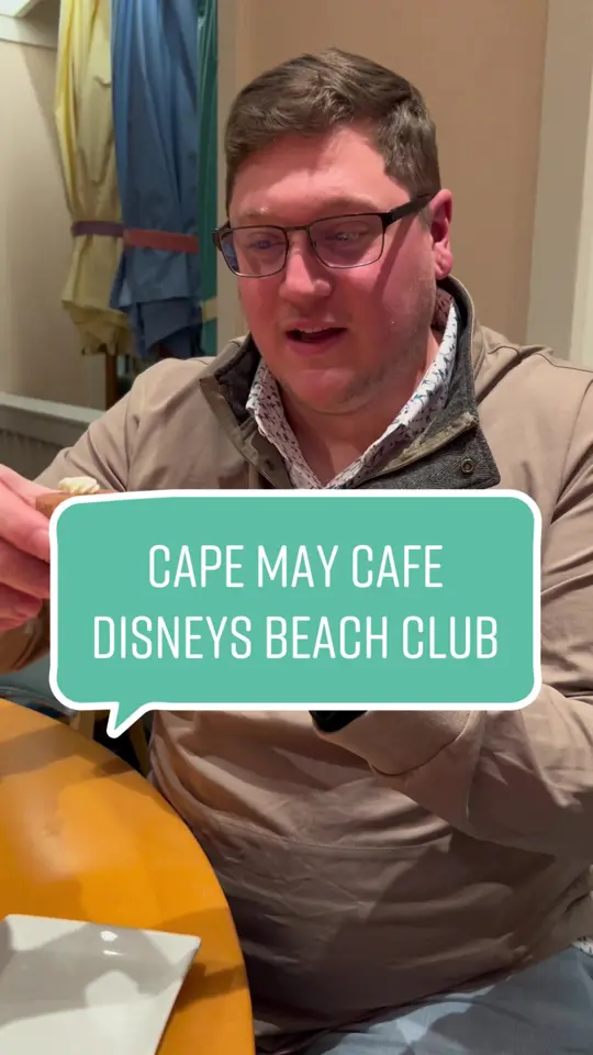 Cape May Cafe in Lake Buena Vista showing dessert, oreo bon bon, video by briangrabsabite on TikTok