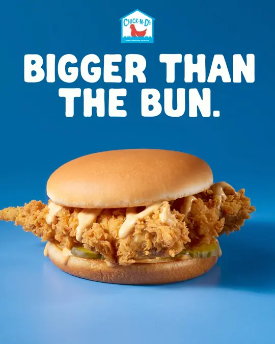 Captain D's in Augusta showing food, big chicken sandwich, video by Captain D's on Facebook