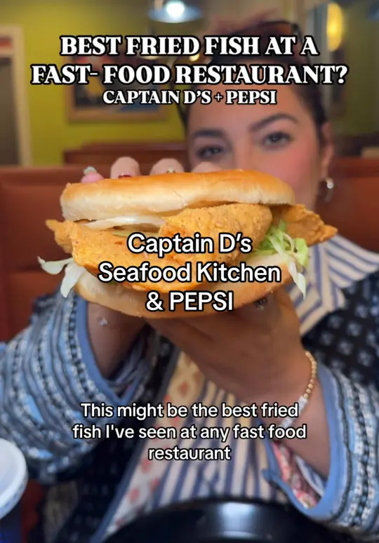Captain D's on TikTok, video by beercutieandfoodie