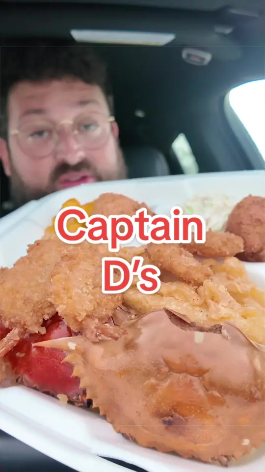 Captain D's on TikTok, video by verycoolfoodreviews