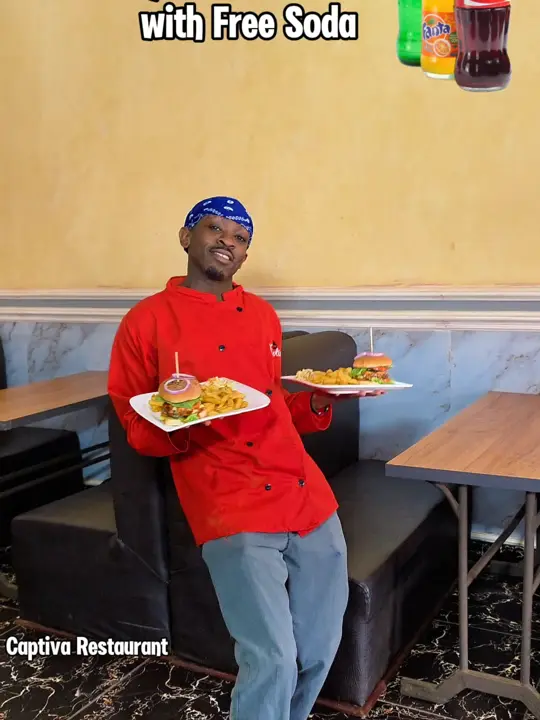  in Florida showing restaurant, burger, fish, pork, video by captivarestaurant on TikTok
