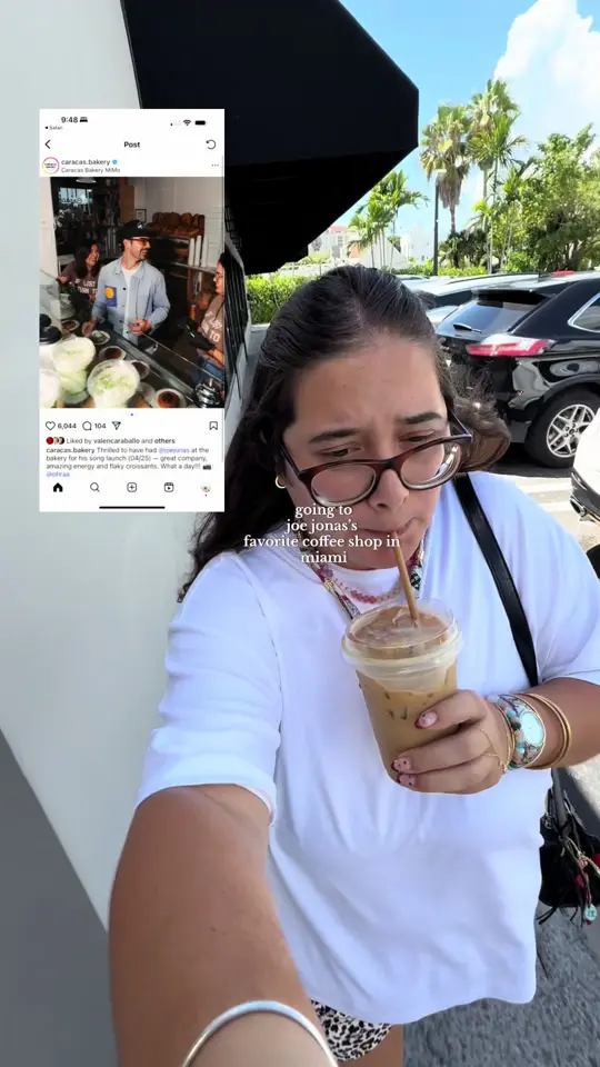 Caracas Bakery Coral Gables in Coral Gables showing coffee, visit, video by trendseekerblog on TikTok