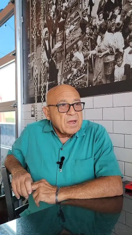 Carmine's Coal Fired Pizza in Jupiter showing restaurant history, pizza, video by Carmine's Pizza Kitchen on Facebook