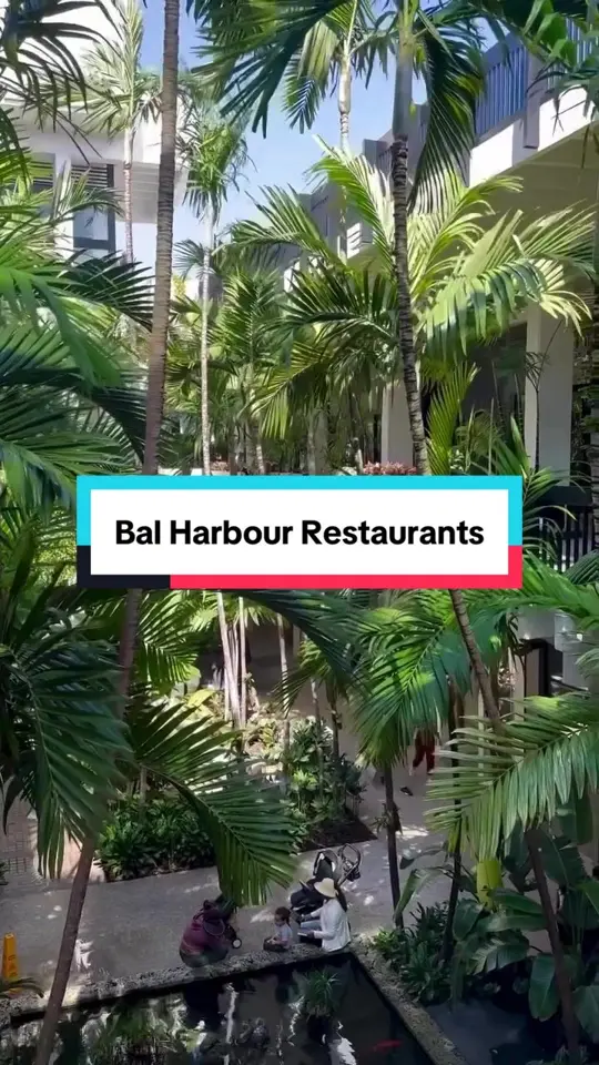 Carpaccio Restaurant in Bal Harbour showing review, italian food, video by nexoresidencesmiami on TikTok