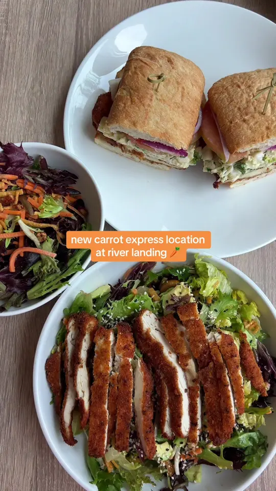Carrot Express in Miami showing food, healthy food, video by eatandbehappy_ on TikTok